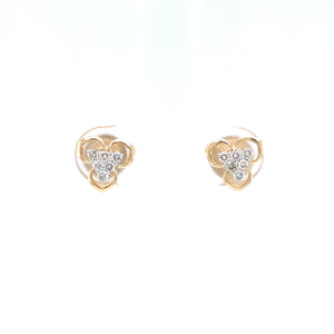 Irenic Diamond Earrings Facet Junction