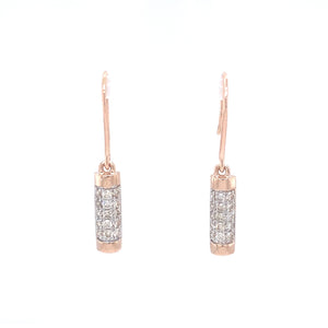 Sleek Diamond Pendant Set Facet Junction